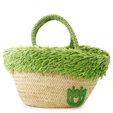 将图像加载到图库查看器中,MIUMIU Basket Bag Natural/Prato5BG209_2DDH_F0N74 Raffia Palmit