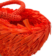 Load image into Gallery viewer, MIUMIU Basket Bag Natural/Papaya5BG209_2DDH_F0Z2R Palmit
