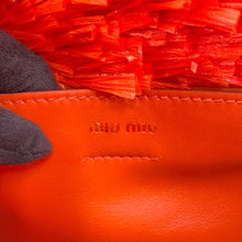Load image into Gallery viewer, MIUMIU Basket Bag Natural/Papaya5BG209_2DDH_F0Z2R Palmit