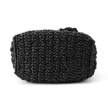 Load image into Gallery viewer, MIUMIU Shoulder Bag Nero5BE055_2D7E_F0002 Raffia Crystal