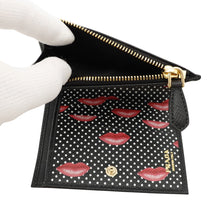 Load image into Gallery viewer, PRADA Saffiano Leather Triangle Bifold Wallet Black1ML050 Leather