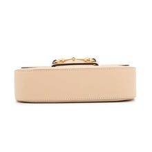 Load image into Gallery viewer, GUCCI 1955 Horsebit Shoulder Bag Beige658574 Leather