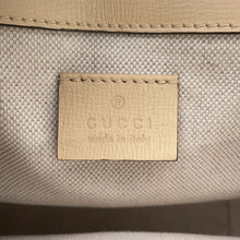 Load image into Gallery viewer, GUCCI 1955 Horsebit Shoulder Bag Beige658574 Leather