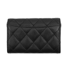 Load image into Gallery viewer, CHANEL Matelasse Classic Card Case BlackAP0214-Y01864-C3906 Caviar Leather