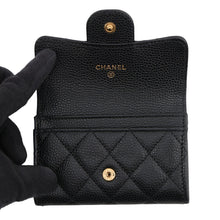 Load image into Gallery viewer, CHANEL Matelasse Classic Card Case BlackAP0214-Y01864-C3906 Caviar Leather