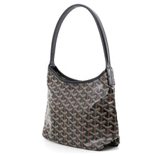 Load image into Gallery viewer, GOYARD Boheme Hobo Bag BlackBOHEMEMINTY01CL01P PVC Leather Size Mini