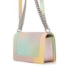 Load image into Gallery viewer, CHANEL Boy Chanel ChainShoulder Bag MulticolorA67086 Caviar Leather Size 25