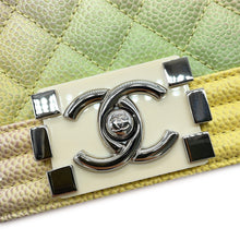 Load image into Gallery viewer, CHANEL Boy Chanel ChainShoulder Bag MulticolorA67086 Caviar Leather Size 25