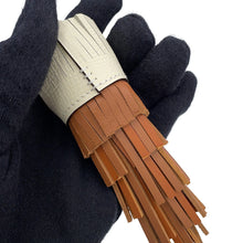 Load image into Gallery viewer, HERMES Bag Charm Chouette Gold/Pan de Epice/Black/Nata/White Epsom Lambskin Swift Leather