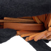 Load image into Gallery viewer, HERMES Bag Charm Chouette Gold/Pan de Epice/Black/Nata/White Epsom Lambskin Swift Leather