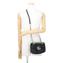 将图像加载到图库查看器中,GUCCI ChainShoulder Bag Black446744 Sequins Leather