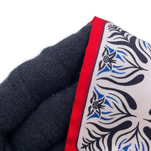 Load image into Gallery viewer, HERMES Twilly Jeu de Cartes (playing cards) Rouge/Black/Ardoise Silk100%