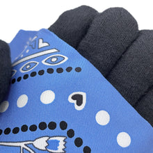Load image into Gallery viewer, HERMES Twilly Entre Ciel et mer Bandana Between the Sky and the Sea Bandana Blue Moyen / White / Black Silk100%