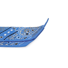 Load image into Gallery viewer, HERMES Twilly Entre Ciel et mer Bandana Between the Sky and the Sea Bandana Blue Moyen / White / Black Silk100%