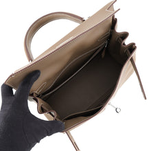 Load image into Gallery viewer, HERMES Kelly Retourne Etoupe Evercolor Size 28