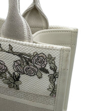 将图像加载到图库查看器中,Dior Book tote Latte WhiteM1325CZHT_M941 Canvas Size Small