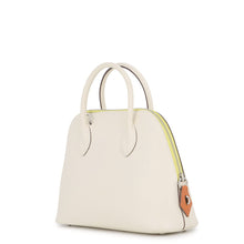 Load image into Gallery viewer, HERMES Bolide 1923 tricolor Nata/Jaune Citron/Terre Battue Epsom Size 25