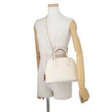 Load image into Gallery viewer, HERMES Bolide 1923 tricolor Nata/Jaune Citron/Terre Battue Epsom Size 25