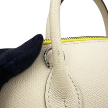 Load image into Gallery viewer, HERMES Bolide 1923 tricolor Nata/Jaune Citron/Terre Battue Epsom Size 25