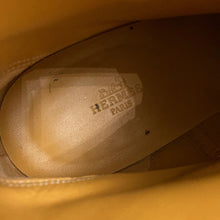 Load image into Gallery viewer, HERMES Short Boots Fortune BlackH222979ZH Calf Leather Size 41