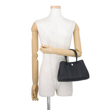 Load image into Gallery viewer, HERMES Neo Garden Black Negonda Leather Size 23