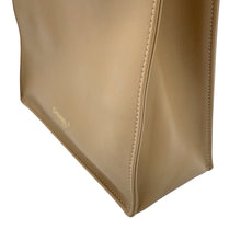 将图像加载到图库查看器中,CHANEL Small Shopping Tote Bag Dark BeigeAS6452 Calf Leather