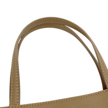 将图像加载到图库查看器中,CHANEL Small Shopping Tote Bag Dark BeigeAS6452 Calf Leather