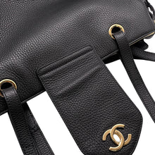 Load image into Gallery viewer, CHANEL Small Shopping Bag BlackAS6244-B24024-94305 Grained Calf Leather