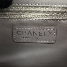 将图像加载到图库查看器中,CHANEL Single flap double chain bag SilverA01163 Sequins Leather Size 20
