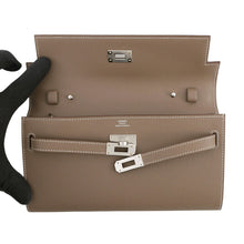 Load image into Gallery viewer, HERMES Kelly wallet long to go Etoupe Epsom