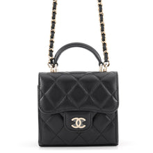 Load image into Gallery viewer, CHANEL Mini Matelasse Chain Clutch Bag BlackAP2682-B06660-94305 Lambskin