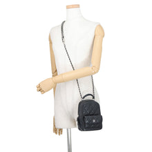 Load image into Gallery viewer, CHANEL ChainBackpack BlackAP3753 Caviar Leather