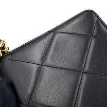 Load image into Gallery viewer, CHANEL Matelasse Flap Bag BlackAS3720-B10058-94305 Lambskin Rhinestone Size Mini