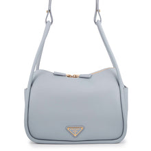 Load image into Gallery viewer, PRADA Darling 2-way Bag Blue1BA451 Soft Grain Leather