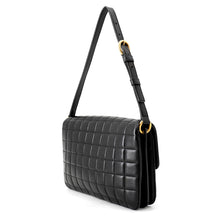 Load image into Gallery viewer, SAINT LAURENT PARIS Le Maillon Satchel Shoulder Bag Black737354 Leather