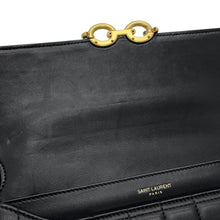 Load image into Gallery viewer, SAINT LAURENT PARIS Le Maillon Satchel Shoulder Bag Black737354 Leather