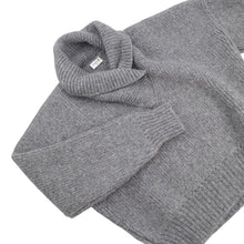 Load image into Gallery viewer, SAINT LAURENT PARIS Chunky knit Size S Gray827215 Alpaca Wool 68% Polyamide 22% Wool 10%