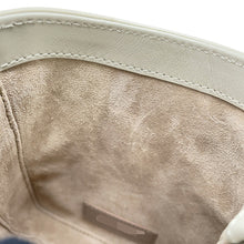Load image into Gallery viewer, SAINT LAURENT PARIS LE 5A7 Vertical Shoulder Bag Light Gray735214 Calf Leather Size Mini