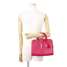 Load image into Gallery viewer, SAINT LAURENT PARIS Baby Cabas 2-Way Handbag Pink568853 Leather