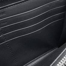 将图像加载到图库查看器中,SAINT LAURENT PARIS Full Zip Wallet Black534290 Embossed Leather