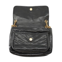 Load image into Gallery viewer, SAINT LAURENT PARIS Niki ChainShoulder Bag Black633158 Vintage Leather Size Medium