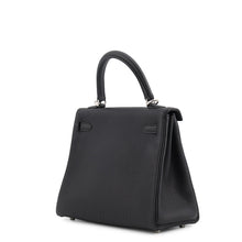 将图像加载到图库查看器中,HERMES Kelly Retourne Black Togo Leather Size 25