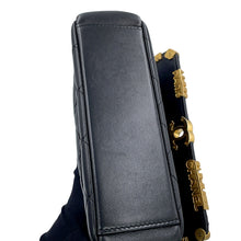 Load image into Gallery viewer, CHANEL Matelasse ChainShoulder Bag BlackAS3731 Lambskin Rhinestone Faux Pearl