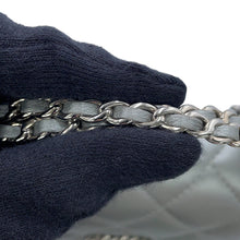 Load image into Gallery viewer, CHANEL Top-handle shoulder bag SilverAP3237 Lambskin