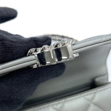 Load image into Gallery viewer, CHANEL Top-handle shoulder bag SilverAP3237 Lambskin