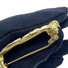 将图像加载到图库查看器中,CHANEL CC Logo Brooch GoldABB103 Metal