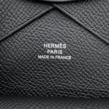 将图像加载到图库查看器中,HERMES Calvi Duo Black Epsom