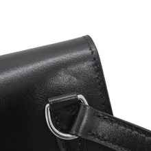 将图像加载到图库查看器中,HERMES Nap To Go Black Box Calf Leather