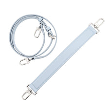 将图像加载到图库查看器中,LOUIS VUITTON side trunk Light Blue Grained Calf Leather Size PM