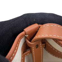 Load image into Gallery viewer, GOYARD Petit Flo Bucket Bag Black/TanPEFLOTPMLTY01CL03P PVC Leather